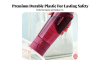 Drop-Resistant High-Performance Plastic Sports Water Bottle Leak-Proof Large Capacity Hydration Bottle without Cost for Students, Commuters