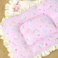 Cleanable Plush Pet Bed, Reversible Polyester Fiber Pet Mat, All Seasons Indoor Cushion for Animals & Cats
