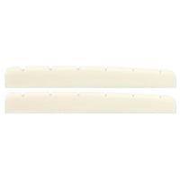 2 Pack 6-String Electric Guitar Bone Nut, 42x3.5x4.5mm, for Strat ST