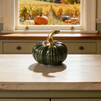 European Creative Three-Color Ceramic Pumpkin Decorative Ornament