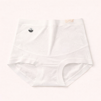 Postpartum Underwear with High Waist Elastic Waistband for C Section Recovery, Maternity Knickers for Plus Size Women