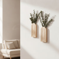 Arched Wall Panel Minimalist Arched Wall Decor Elegant Carved Wood Panel for Simplicity Lovers, Living Room, Bedroom, Entryway