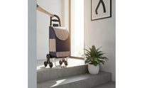 Shopping Cart Trolley with Cloth Bag Lightweight for Farmers Markets