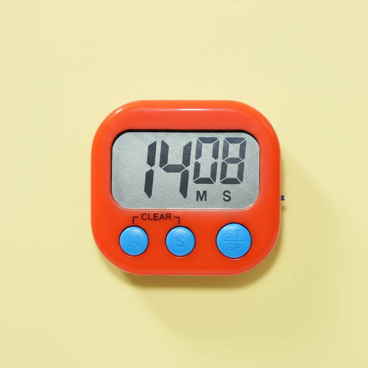 Countdown Timer Electronic Countdown Clock Magnetic Kitchen Timer Digital Countdown Stopwatch with Large Display and Easy Operation Suitable for Baking Cooking Study