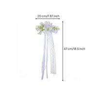 Wedding Car Floral Arrangement Kit Elegant Look Wedding Car Flowers Romantic