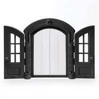 French Pet Door Latchable Pet Door with Latch Easy Access for Bedroom