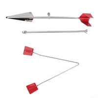 Yacht Wind Direction Indicator Highly Visible Marine Wind Direction Indicator Day and Night Visibility Boating Equipment for Sailors