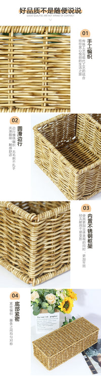 新款三格分装篮 桌面杂物收纳 零食分装篮子拼豆收纳篮