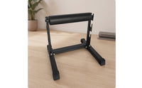Bulgarian Split Squat Stand Adjustable Split Squat Rack with Roller Padded Fitness Equipment for Athletes, Home Gym, Strength Training