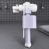 Wall-Mounted Toilet Cistern Fill Valve White Plastic Concealed Cistern Valve