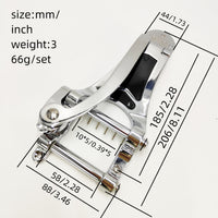 Electric Guitar Tremolo Bridge and Tailpiece with Whammy Bar, Jazz Guitar, LP Style, High-End, Aluminum Alloy