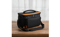 Portable Optical Fiber Fusion Splicer Tool Bag User-Friendly Fiber Fusion Splicer Bag Wear-Resistant Storage Case Heavy-Duty for Technicians, Travel