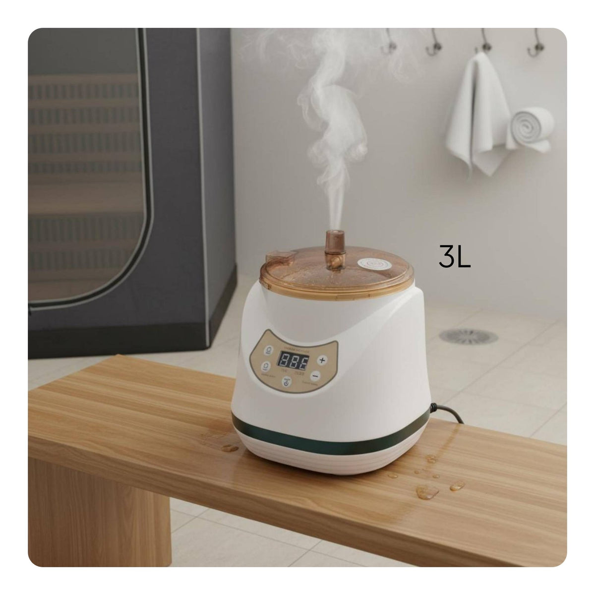 Waterproof Portable Steam Sauna Easy Setup Full Body Steam Sauna Insulated Material Full Body Steamer Box Built-in Safety Features