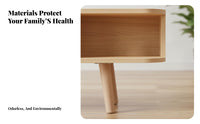 Narrow TV Cabinet Space Saving Minimalist TV Console Sturdy Build Wooden Media Stand with Legs for Small Apartment, Homestay, Bedroom
