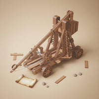 DIY Wooden Trebuchet Kit Historical Historical Copy Wooden Trebuchet Assembly