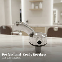 Standard Connector Shampoo Bed Shower Head Holder Universal Fit Barber Chair Shampoo Hose Holder Easy Installation for Spa Professionals