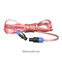 6.35 Mm Speaker Plug Cable Professional Audio 1/4 Inch TS Cable Long-Lasting