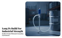 Versatile Liquid Transfer Siphon | Thickened PE Construction, Manual Siphon Pump, for Garage