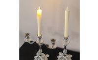Battery Operated Taper Candles Slender LED Taper Candles Realistic