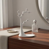 Plum Blossom Design Jewelry Tree Stand Decorative Tree Branch Jewelry Holder Multi-Functional Bracelet Holder Stand Tangle-Tangle-Proof Storage for Women, Girls, Vanity, Dresser Top, Entryway