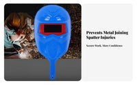 Splash Proof Handheld Metal Joining Mask Heat Resistant Handheld Metal Joining Guard Long-Lasting for Welders, Professionals, Workshops
