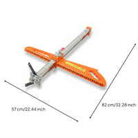 Track Pusher 23-Wheel Roller Gypsum Board Extendable