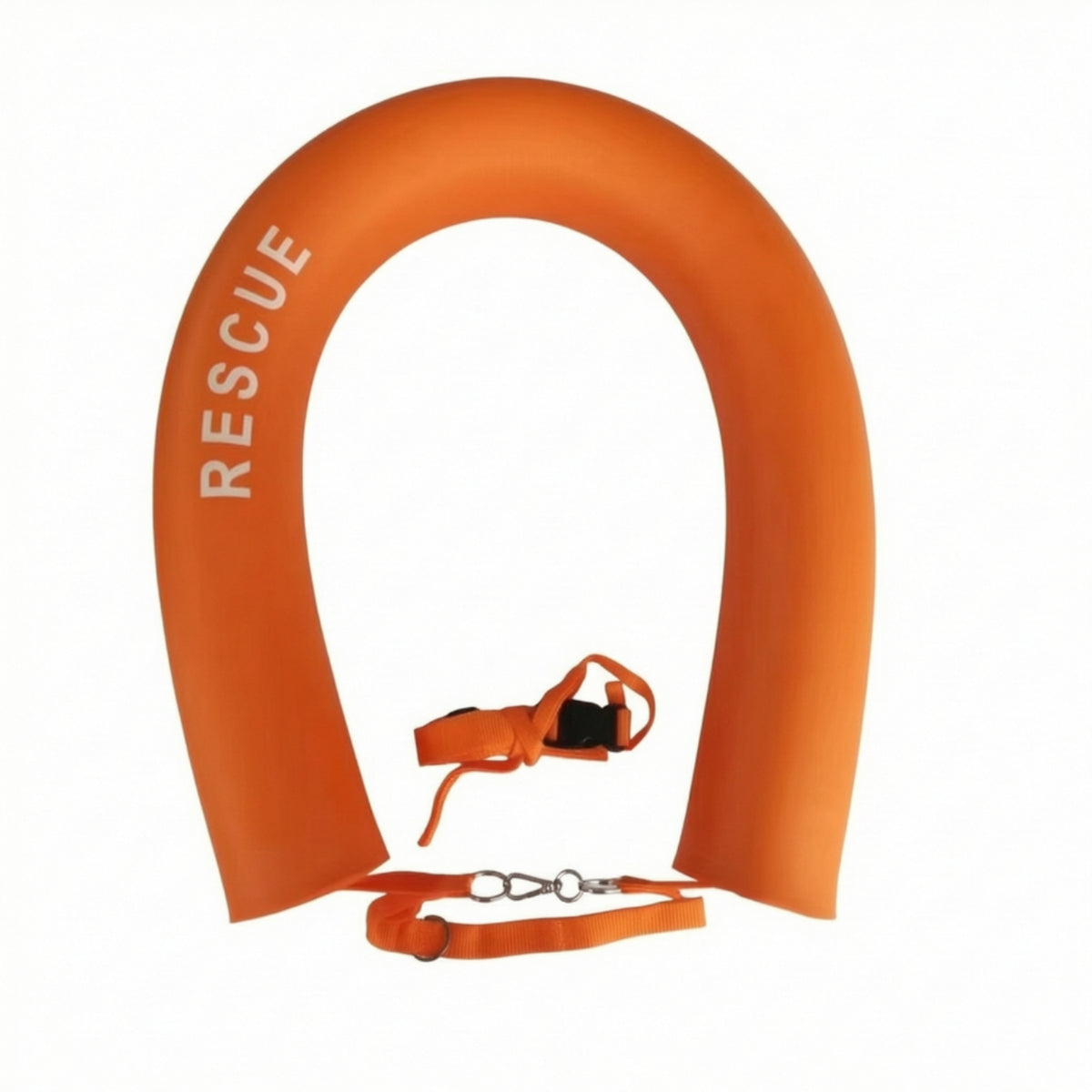 Buoyant Rescue Tube Lightweight Swimming Buoyancy Aid with Waist Belt Long-Lasting Rescue Can Portable for Pool