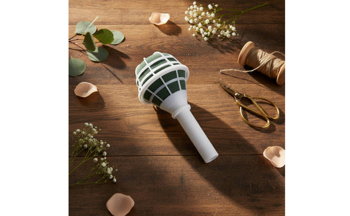 Bridal Flower Arrangement Holder Secure Stem Grip Plastic Floral Foam Holder