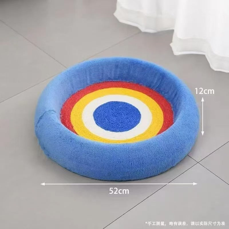 Starry Blue Round