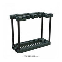 Rolling Tool Rack Large Capacity Mobile Garden Organizer Heavy Duty for Garage