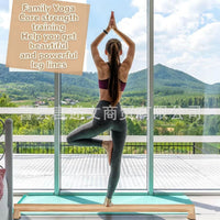 Wooden Balance Beam Training Stand for Gymnastics and Exercise
