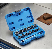 Stripped Bolt Extractor Set Anti-Slip Stripped Nut Extractor Molybdenum Steel Repair Tool for Garage, Workshop