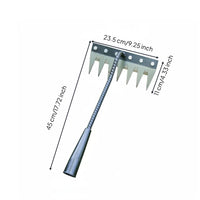 Vegetation Rake Blade Tool Detachable Design Garden Cultivator for Farm
