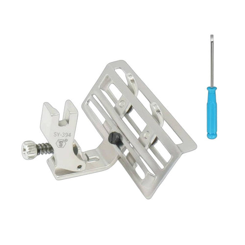 3-in-1 Gathering Foot Polished Finish Multi-Purpose Sewing Foot All Steel