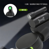 Retractable Dual-Head Dog Leash Anti-Tangle with ABS Handle