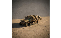 1/144 Scale Tank Miniature Ready to Display German Armored Behemoth Model Tank Model Historically Accurate Collectible for History