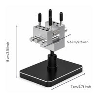 Mini Vise Miniature Vise with Detachable Head Portable Clamp for Hobbyists