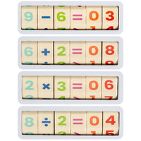 儿童木制多功能算珠子画板小学生数学加减乘除运算手脑协作玩具