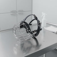 Metal Dog Muzzle Allows Panting Wire Dog Muzzle Comfortable Padding