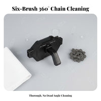 Cycle Chain Cleaning Tool Handheld Bike Chain Cleaning Tool Portable for Garage