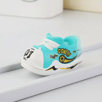 Novelty Shoe Toy with Pencil Pencil Sharpener Mini Football Shoe Pencil Sharpener Rolling Batteryno-Battery for Children, Students, Soccer Fans, Desk, Classroom, Playroom