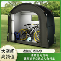 厂家批发新款大空间可折叠便携式户外自行车帐篷室外物品储物野营