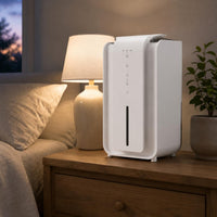 Electric Dehumidifier Modern Finish Indoor Appliance Touch Controls
