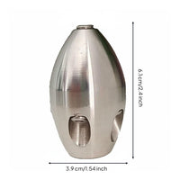 Drain Cleaner Nozzle Clog Removal Pressure Washer Accessory Stainless Steel Cleaning Tool
