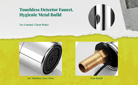 Touchless Infrared Automatic Faucet, Brass Sensor Tap