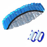 Soft Parafoil Acrobatic Kite Stable Soaring Double Line Parafoil Kite Tear Resistant Outdoor Toy for Beach