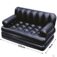 Inflatable sofa bed outdoor folding air cushion bed sofa