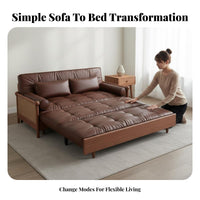 Pull-Expandable Sofa Bed Multi-Functional Pull-Expandable Loveseat Bed Two-in-oneUse Easy Conversion for Young Adults
