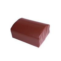 PU Leather Semi-round Bolster Cushion Massage Pillow Leather-like Wipe-clean Exterior Supportive Design Suitable for Body Alignment Home Comfort Clinic