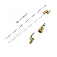 Water Tank Cleaning Rod Cooling Radiator Cleaning Rod Portable for Construction Site, Garage